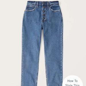 A&F Curve Love Mom Jeans - 28/6